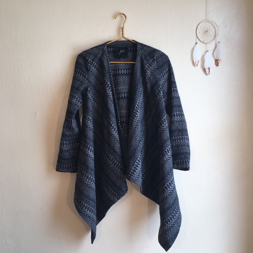 Jack by BB DAKOTA Black And GREY Blazer